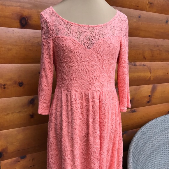 Free People Lace Dress Size M - Picture 2 of 6